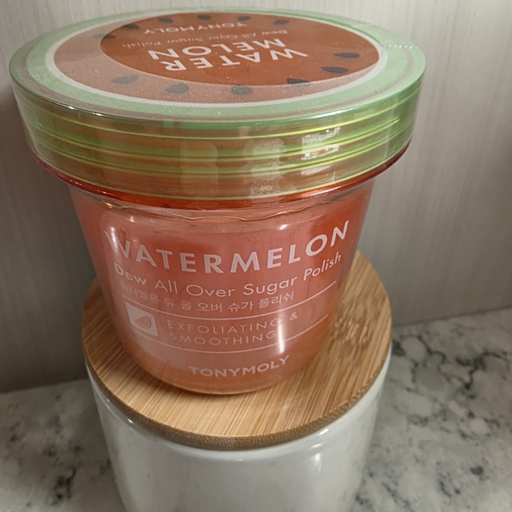 TONYMOLY Watermelon Dew All Over Sugar Polish NEW! 10.14 fl oz (300 ml)